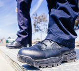 Smith & WessonÂ® Footwear Breach 2.0 Waterproof Men's Tactical Side-Zip Boots (Black)