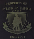 Tactical 365® Operation First Response Property of Graphic T-Shirt