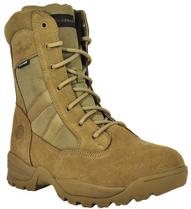 Smith & Wesson® Footwear Breach 2.0 Men's Tactical Waterproof Side-Zip Boots - 8" Coyote