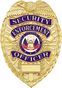 A7073 Security Enforcement Officer Badge
