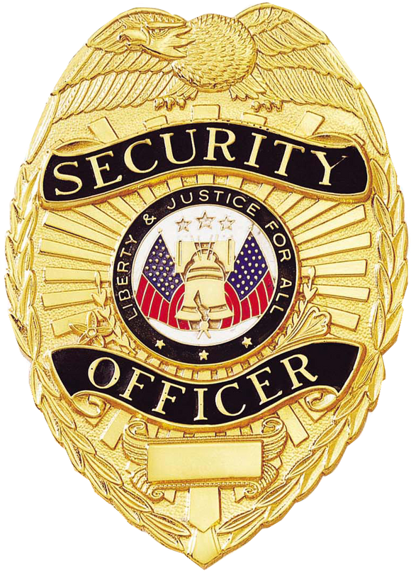 A9037 Security Officer Shield Badge
