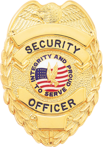B2078 Security Officer Shield Badge