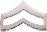 J57 Small Corporal Collar Insignia Bars - Smooth (3/4" W)