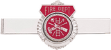J86 Fire Department Emblem Tie Bar (2" W)