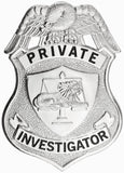 Tactical 365® Operation First Response Private Investigator Shield Badge