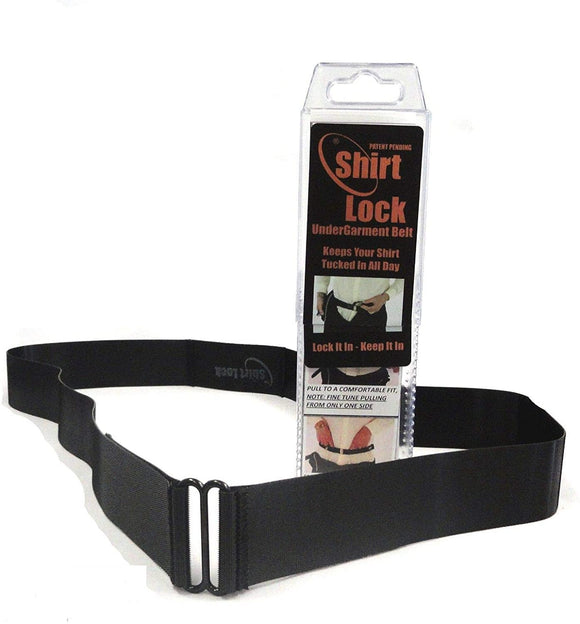 Shirt Lock Belt - Keep Your Pants Up and Your Shirt Down