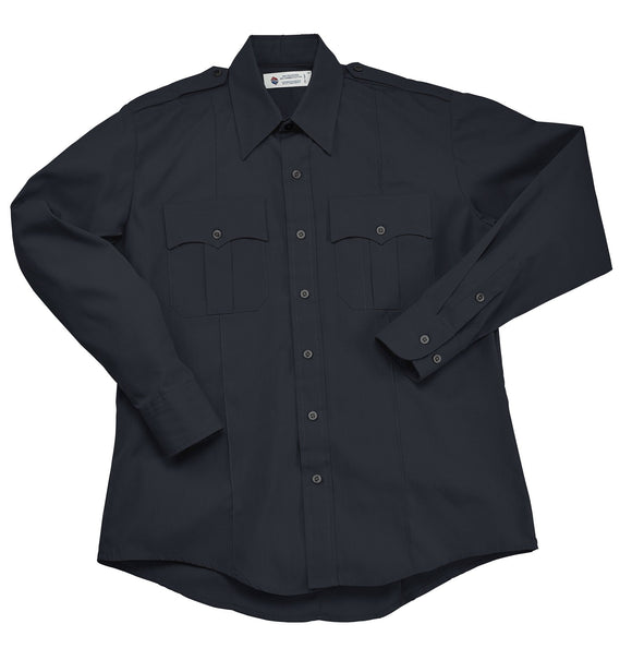 Liberty Uniform 761MNV Long Sleeve Shirt Stain Repellent