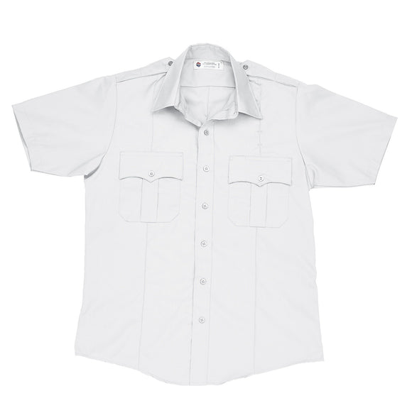 Liberty Uniform 771MBK Short Sleeve Police Shirt Stain Repellent