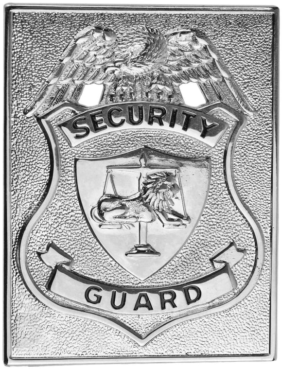 Tactical 365® Operation First Response Security Guard Rectangular Border Shield Badge