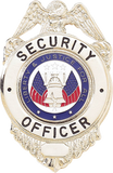 A6938 Security Officer Badge, Liberty & Justice Seal