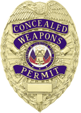 A9443 Concealed Weapons Permit Shield Badge