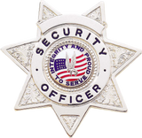 B2077 Security Officer Shield Badge