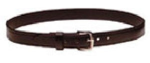 Leather Dress Belt 1 1/4 inches Wide - Nickel Buckle