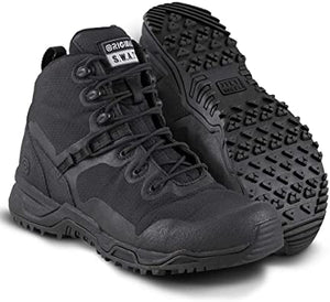 Original SWAT Alpha Fury 6" Tactical Boot | High Performance Light Weight Duty Shoes | Airport Friendly