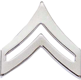 J131-A Military Corporal Collar Chevrons - Smooth (1")