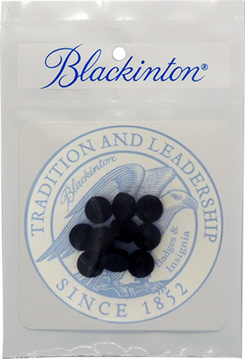 J134-A Blackinton Badge Rubber Clutch Backs - 10 Pack