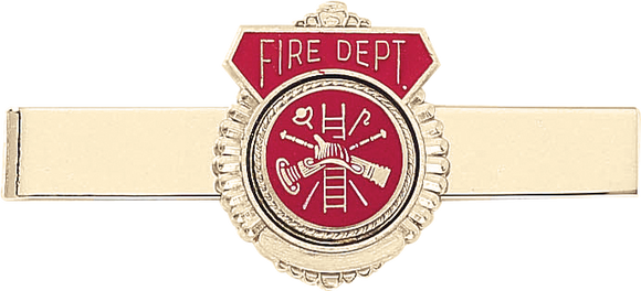 J86 Fire Department Emblem Tie Bar (2