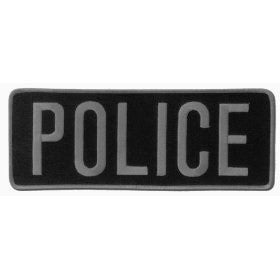 POLICE Officer Large Uniform BACK PATCH Badge Emblem Insignia 11