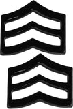 Tactical365® Pair of Sergeant Rank Insignia Pins for Police or Military