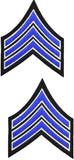Tactical 365® Operation First Response Pair of Sergeant Rank Uniform Chevron Emblem Patches