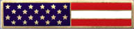 J143 American Flag Bar (1 3/4